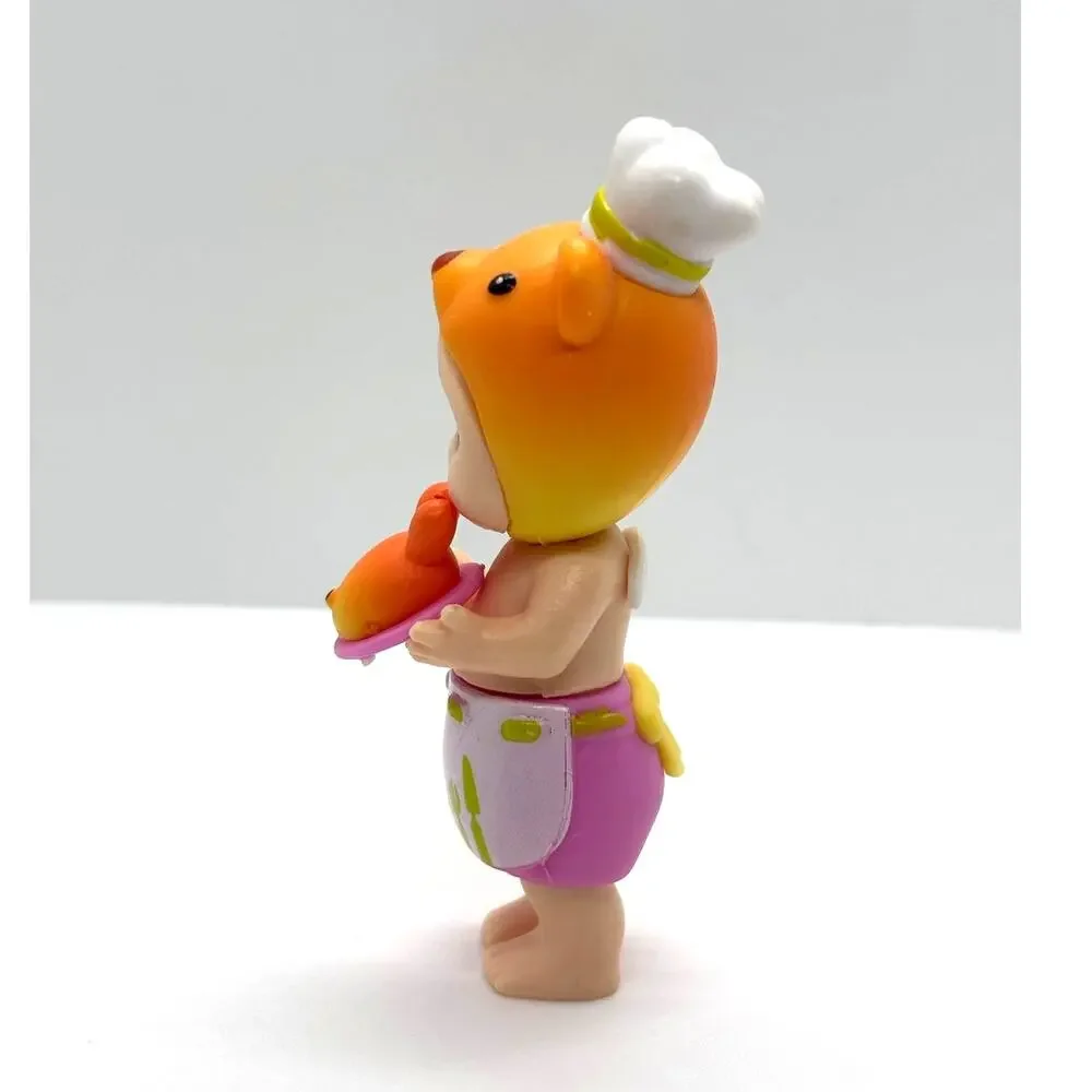 Unbranded Kewpie/Angel Mini Figure, Baker Bear Costume, Open Box - New